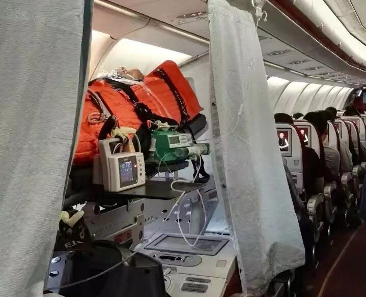 丰宁跨国医疗包机、航空担架